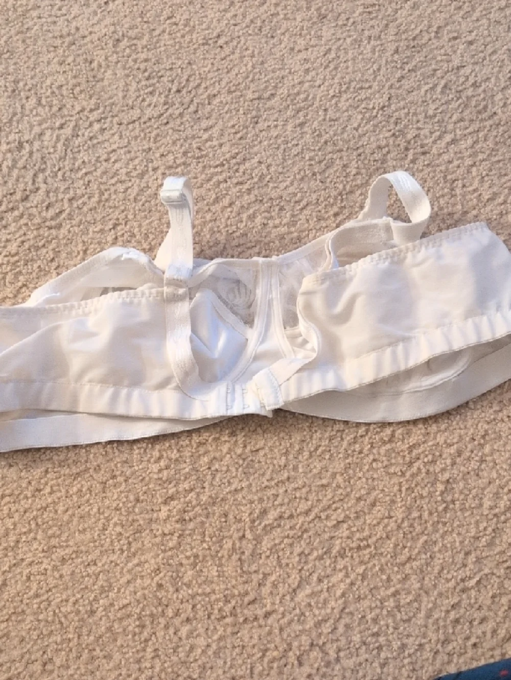 Elomi White Lace Underwire Bra